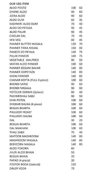 Sengupta's Biryani & Kebabs menu 4