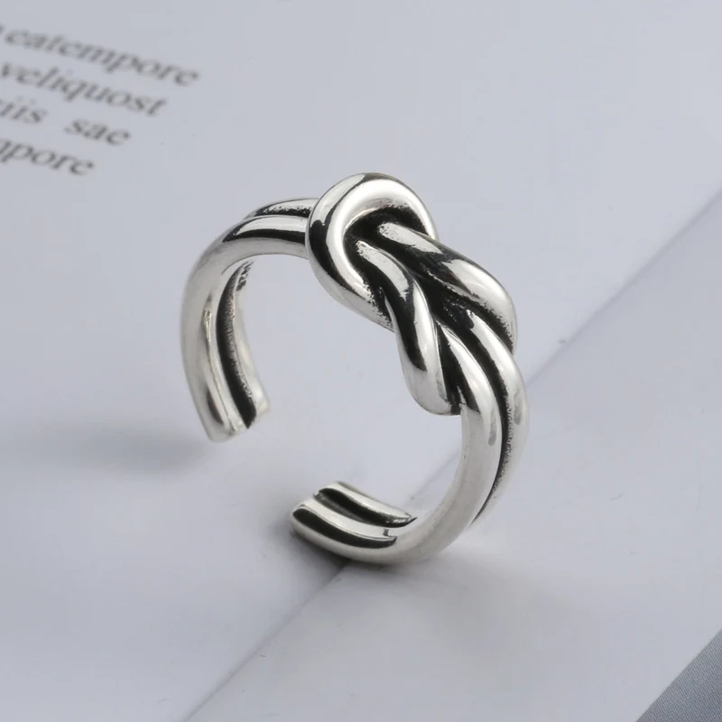Damen Twist-Knoten-Knöchelring