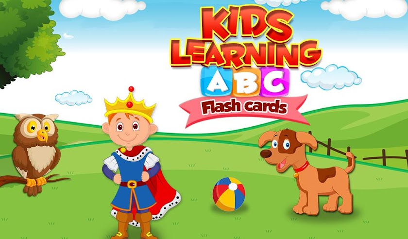 Kids Learning ABC Flash Cards Screen 1