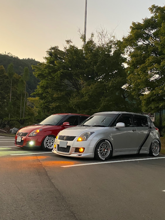 スイフトスポーツのオフ会・関西スイフトオフ・関西スイフト祭り・嵐山高雄パークウェイに関するカスタム事例の投稿画像3枚目