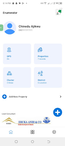 Screenshot AMAC Enumerator App
