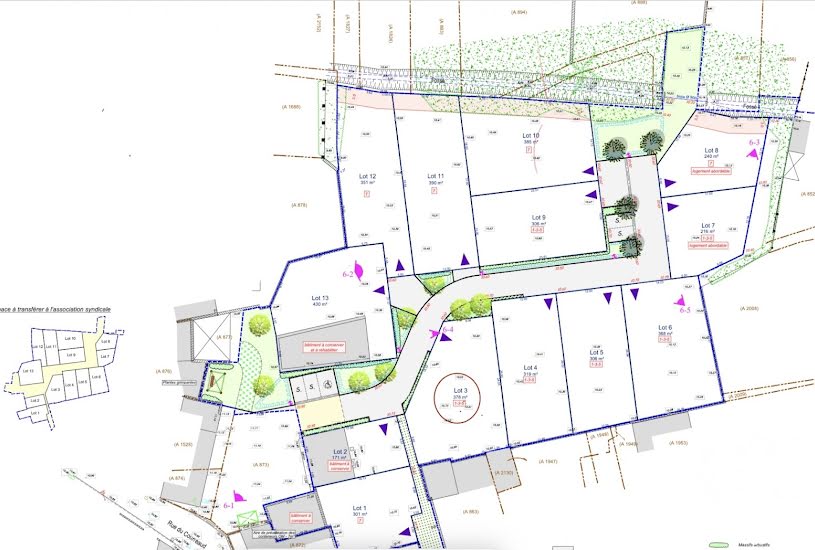  Vente Terrain à bâtir - 378m² à Vérines (17540) 