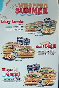 Burger King menu 8