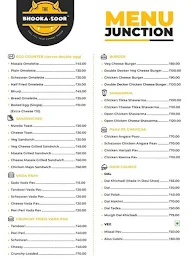 The Bhooka-Soor menu 6