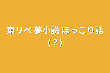 東リべ 夢小説 ほっこり話(？)