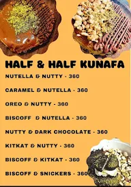 Casa Kunafa menu 2