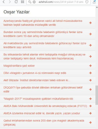 AzTehsil.com Yeni versiya