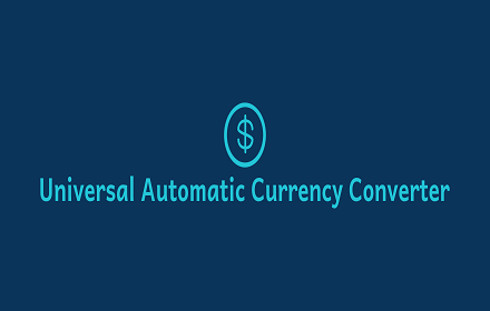 Universal Automatic Currency Converter Preview image 0