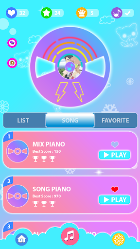 Screenshot Birthday Like Nastya Piano