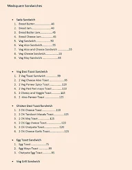 Madsquare Sandwiches menu 3