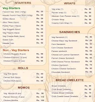 Burger Wala menu 1