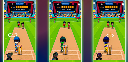 Screenshot World Cricket game League 2024