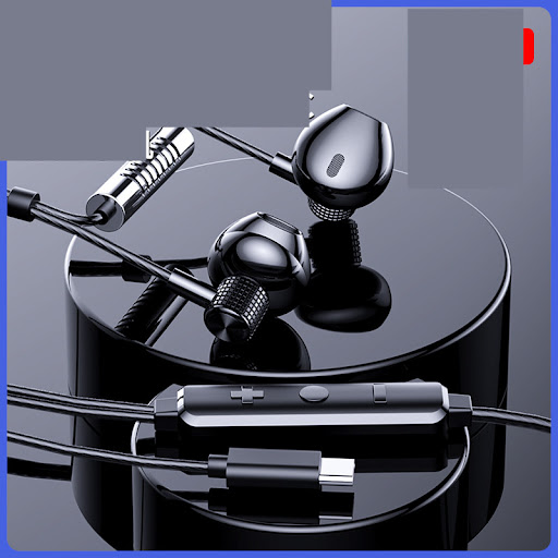 Title 1, Wired In-ear Headset with Dual Microphone Sound...