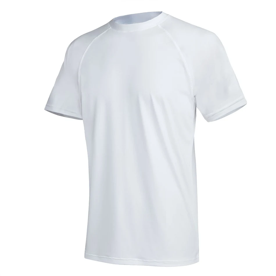 Herren Kurzarmshirt, locker, sonnensicher, schnelltrocknend, Outdoor-Schutz, Surf- und Badeanzug für Herren.