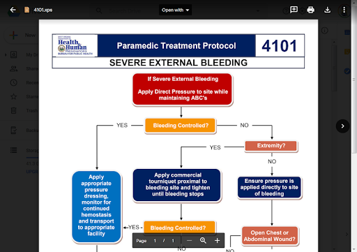 EMS EDU ERC WV Paramedic Protocols