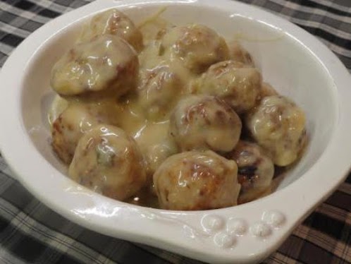 French Onion Meatballs