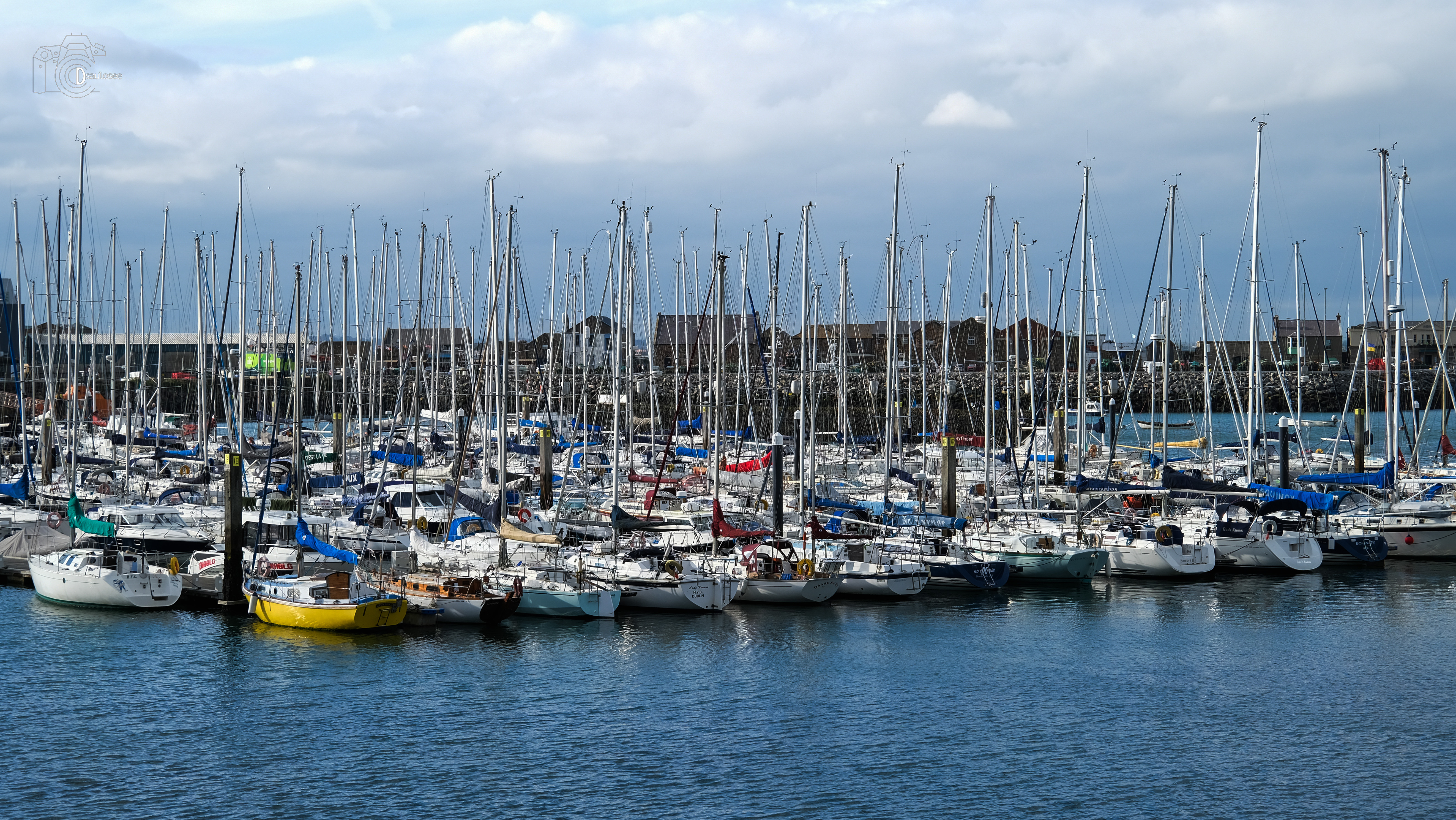 "Vele in Armonia: Il Fascino Costiero di Howth" di Dsaulosee