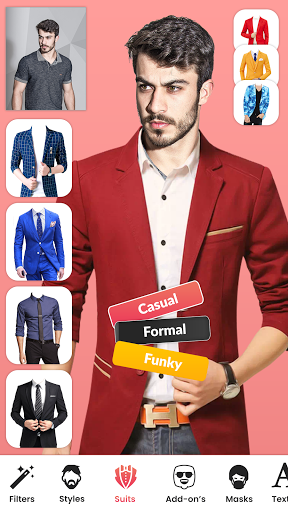 Screenshot Smarty Stylist Man photo Maker