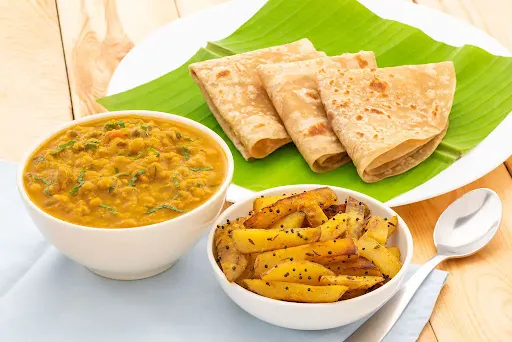 Ghar Ka Favourite Yellow Dal With Jeera Aloo