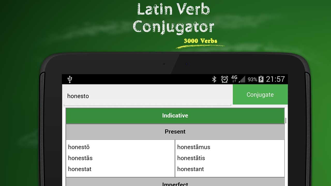 How To Conjugate Latin Verbs 18