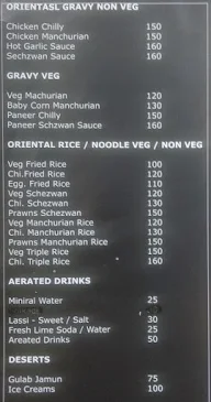 Aishwarya menu 1