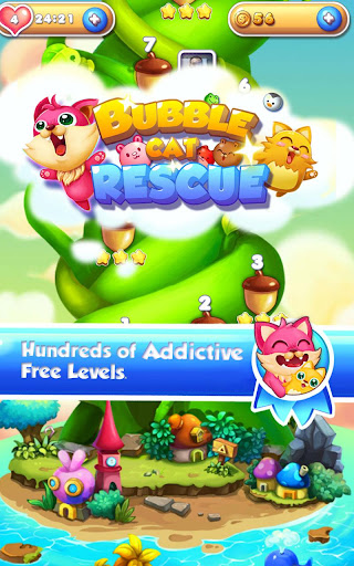 Bubble Cat Rescue (Mod)