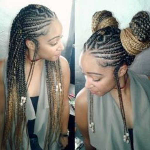 Ghana Cornrow Braids
