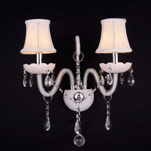 Title 5, European Crystal Wall Lamp for Living Room Dini...