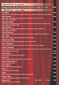 Hotel Raviraj menu 1