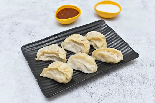 Chicken Steamed Momos [6 Pieces]