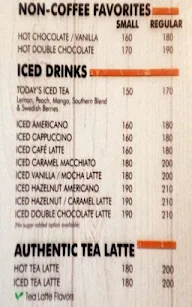 The Coffee Bean & Tea Leaf menu 7