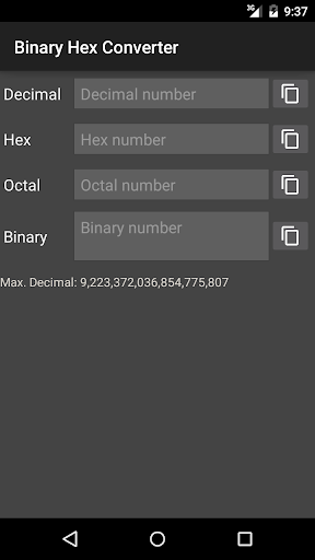 Binary Hex Converter