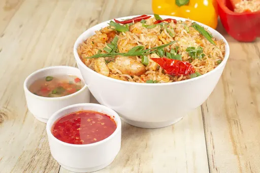 Chicken Triple Schezwan Fried Rice