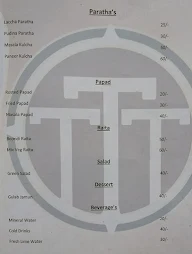 Ten Tables Tandoor Family Restaurant menu 1