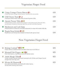 The Lounge Bar - Sheraton Hotel menu 1