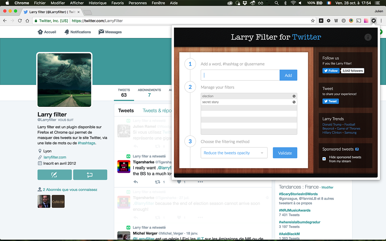 Larry Filter for Twitter Preview image 1