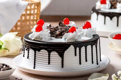 Black Forest With Cherries Cake