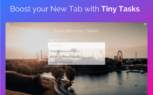 Tiny Tasks - New Tab