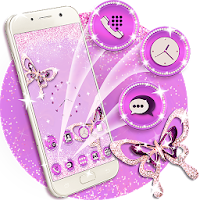 Butterfly Diamond Theme Launcher