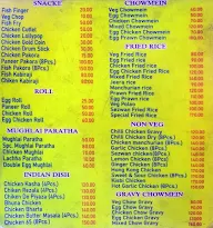 Swarnadip Restaurant menu 1