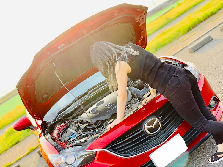 アテンザのドライブ・夕日と愛車・整備してる風・海沿いドライブに関するカスタム事例の投稿画像2枚目