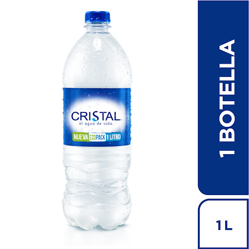 Agua Cristal EcoPack x 1 lt