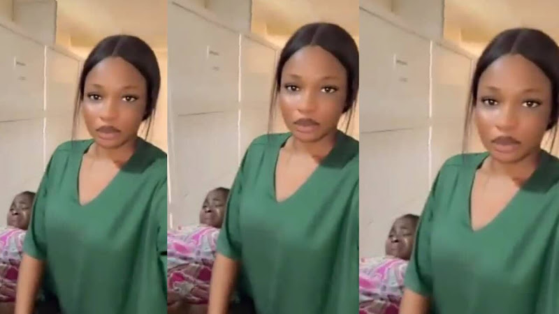 Mixed reactions as Nurse takes video with woman in labour