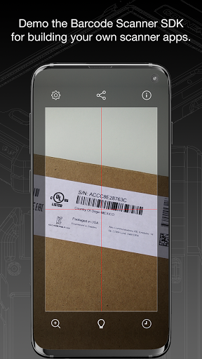 Screenshot Barcode Scanner