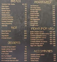 Bigbite Resorts menu 1