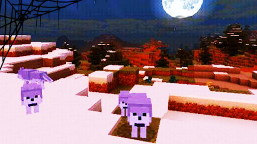 Screenshot Wolf wildcraft mods mcpe