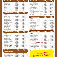 Tortaa Cake Shop menu 1