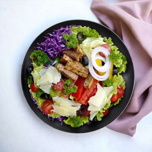 Grilled Tofu Caesar Salad