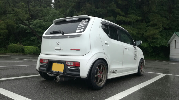 アルトワークスのSSR typeC・鷲羽山・DIREZZA Z3に関するカスタム事例の投稿画像2枚目