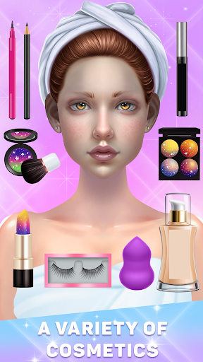 Screenshot Makeover salon: Makeup ASMR